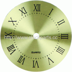 Aluminium Clock Dial Face