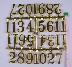Plastic Clock Numbers group