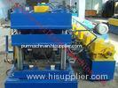 Steel C Channel Guardrail Roll Forming Machine , Metal Cold Rolling Forming Line