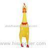 Screaming Yellow Rubber Chicken Pet Dog Toys Squeak Squeaker Chew Toy Gift