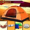 2 Person Inflatable Camping Tent With Commercial Grade 210D For Family