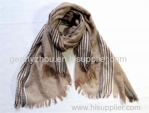 Polyester woven scarf for Autumn