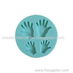 Silicone cake decoration silicone mould