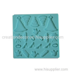 Silicone cake decoration silicone mould