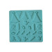 Silicone cake decoration silicone mould