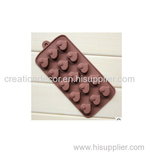 Silicone chocolate mold candy mould