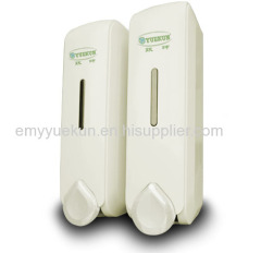 manual double soap dispenser