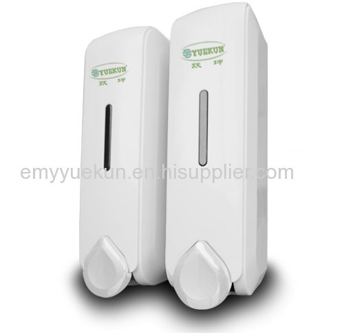 manual double soap dispenser 