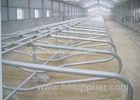Hot Dip Galvanized Cattle Stall With Bovine Jugular Track , Clamp , Bolt