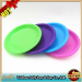 disposable colorful round plates