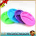 disposable colorful round plates