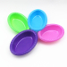 disposable colorful round plates