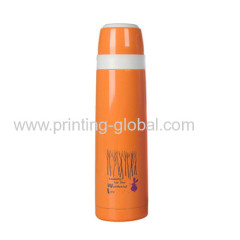 Hot stamping foil for aluminum thermos flask / vacuum bottle