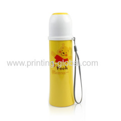 Hot stamping foil for aluminum thermos flask / vacuum bottle
