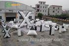 Fire Resistant Inflatable Paintball Bunkers , Sup Airball Bunkers Water Rental