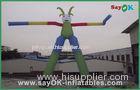 Custom Inflatable Advertising Air Dancer / Wave Man Two Legs