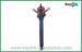 Single Leg Clown Type Inflatable Air Dancer , Blow Up Dancing Man