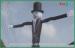 Inflatable Man Air Dancers Rip Stop Nylon Material 6m With Hat