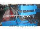 PLC Control Crash Barrie Guardrail Roll Forming Machine , Highway Guardrail Making Line