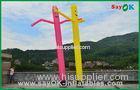 Holiday Decorations Red / Yellow Inflatable Tube Man Commercial Dancing Air Man