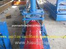 Glazed Metal Roof Ridge Cap Roll Forming Machine For Cinema Cap , Customized Profile