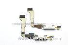 USB Dock Connector Mobile Phone Charging Port Flex Cable Ribbon Iphone 4S White