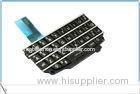 Black QWERTY Keypad For Blackberry smartphone assembly With Keypad Flex Cable