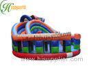 Outside Inflatable Combo Jumping Castle With Obstacle Course Bounce House