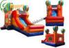 Small Residential Inflatable Combo With Balloon , Bouncy CastleSlide