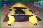 Heat Sealed Customized 0.9MM PVC Inflatable Boats , Rigid Inflatable Boat