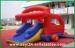 CE/UL Certificated Inflatable Bounce With Inflatable Slide PVC Tarpaulin