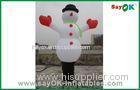 Custom Inflatable Holiday Decorations Inflatable Snowman With CE RoHS