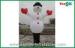 Custom Inflatable Holiday Decorations Inflatable Snowman With CE RoHS
