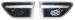 Range Rover SPORT Chrome Car Grilles Side Grille OEM Car Parts and Accessories