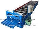 PLC Steel Metal Roof Panel Roll Forming Machine , Roofing Sheet Roll Former 5 Ton