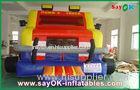 Outdoor Little Tikes Inflatable Bouncer Truck Shape PVC Jumper House For Amusement Park