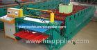 Corrugated Double Layer Roll Forming Machine , Wave Galvanized Roof Sheet Cold Roll Former