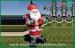 Custom Christmas Inflatable Holiday Decorations Santa Claus Oxford Cloth