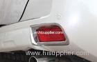 Silver ABS Chrome Tail Light Covers for 2014 Toyota Prado FJ150