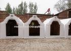 Outdoor Plastic Hygienic Calf Hutches With Three Air Vents , 1.7m Height