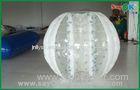 Amusement Park Soccer Bubble Bumper Ball PVC / TPU Inflatable Hamster Ball