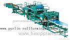 Roofing Wall Panel Sandwich Panel Roll Forming Machine , Cold Rolling Forming Line