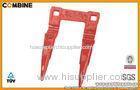 Red New Holland Combine Harvester Knife Guard / Finger Agricultural Machinery Parts