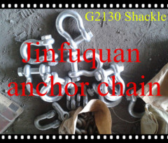 round pin shackle bow shackle marine anchor shackle G-2103 type