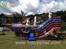 EN15649 Commercial Inflatable Pirate ship Slide with Double and quadruple stitched