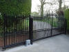 Tracked & Cantilever Sliding Gate for Space Saving