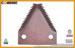 Combine Harvester Spare Parts Steel Knife section4A1030 (72AN009C) with 65Mn or T9
