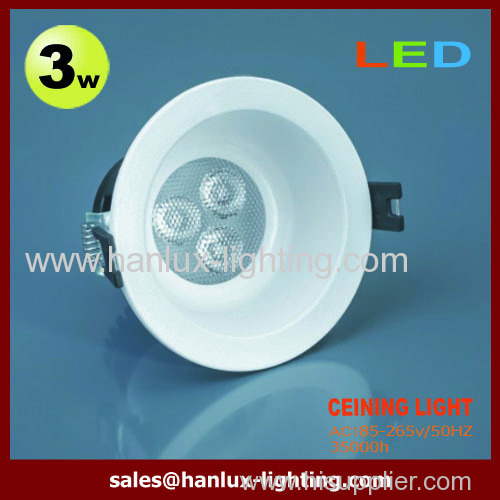 3W 210lm SMD ceiling lighting