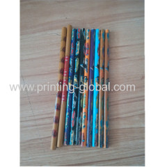 New arrival pencil heat transfer film for wooden printing.