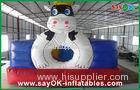 Cute Colorful PVC Materail Inflatable Bounce Fun City For Kids SGS Approved